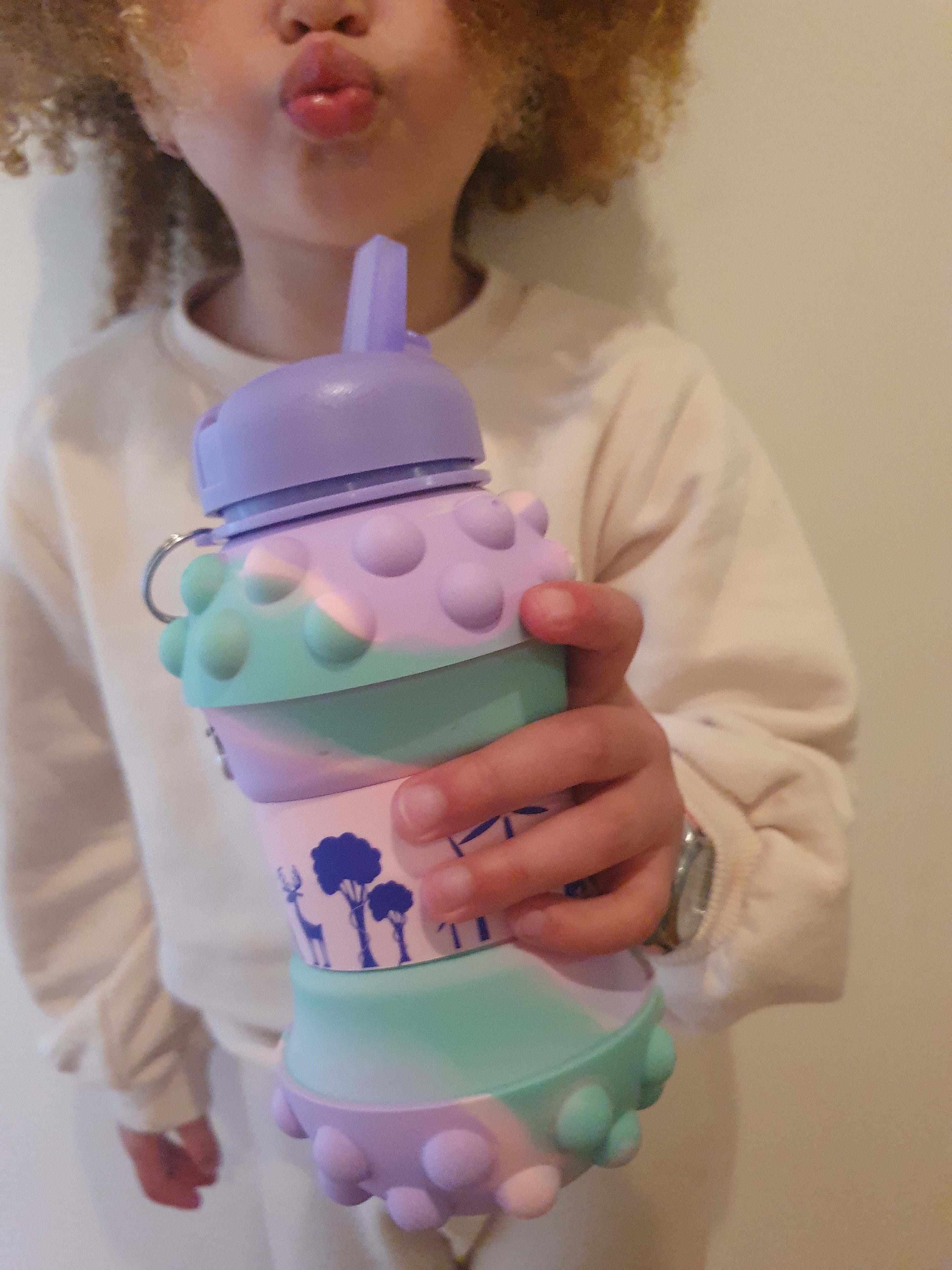 Kids Water Bottle Pop-its 