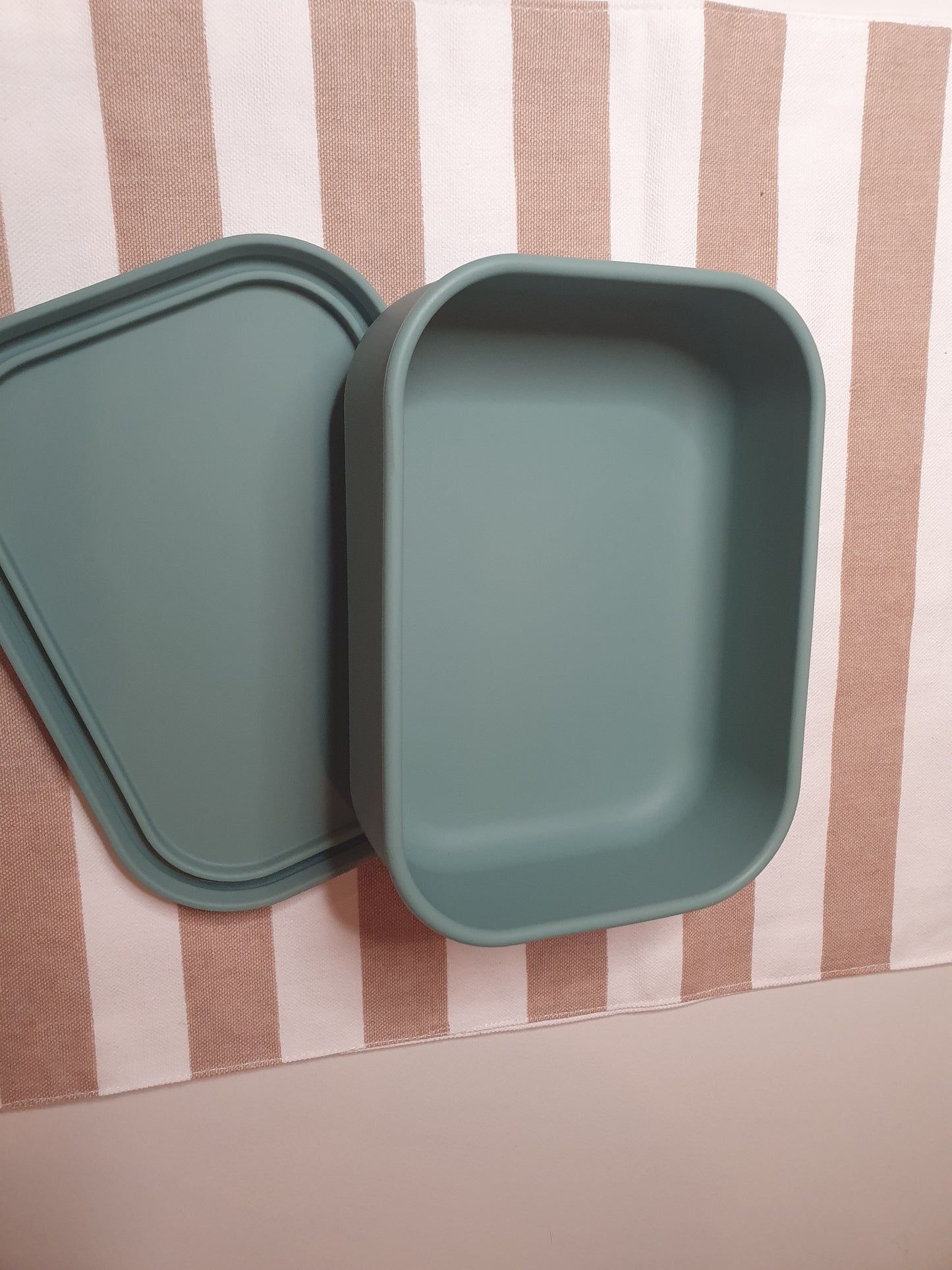 Silicone Lunch Box Light Green